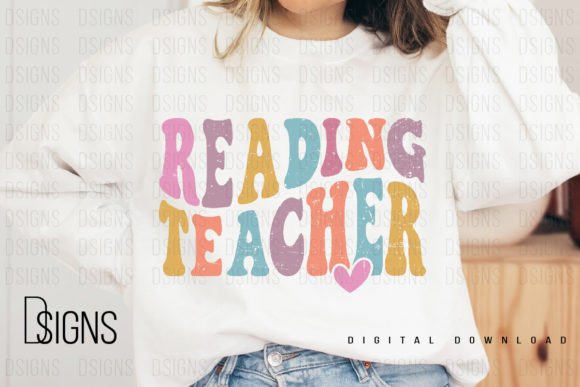 Book Reading Teacher Sublimation: Creative Design Guide