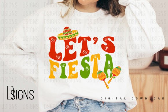 Cinco De Mayo Lets Fiesta Sublimation Design Guide