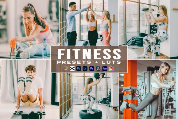 Fitness Presets & LUTs for Premiere Pro Editing