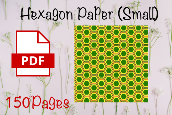 Hexagon Paper Small I KDP Design Asset