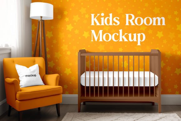 Kids Room Interior with Wall Mockup: Designing Purposeful and Playful Spaces
