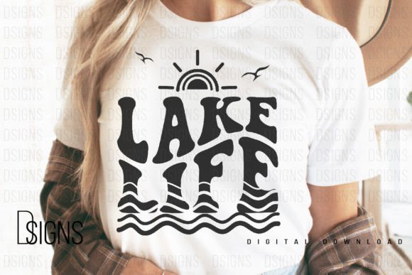 Lake Vacation Spring Summer Sublimation Designs